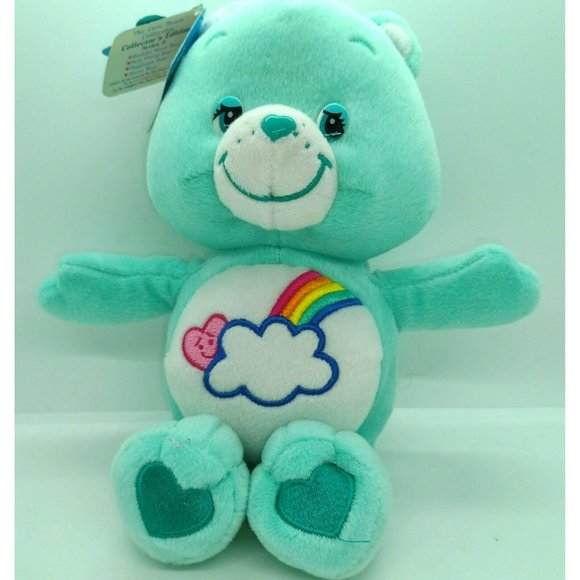8" NWT Bashful Heart Care Bear Collector's Edition Series 3 Rainbow 2005 - Picture 2 of 7